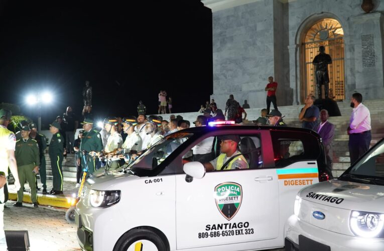 DIGESETT incorpora vehículos y patinetas eléctricas al patrullaje en la provincia de Santiago